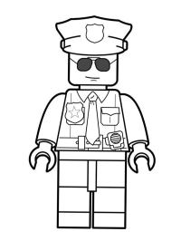 Lego Polizeiwachtmeister