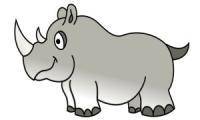 Wie zeichnet man ein Nashorn
