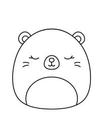 Squishmallow Darlene Biber