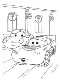 Lightning McQueen und Sally