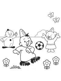Bumba spielt Fussball