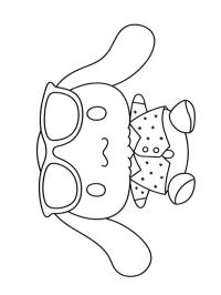Cinnamoroll mit Brille