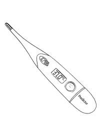 Digitales Fieberthermometer