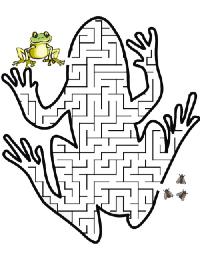 Labyrinth Frosch
