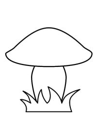 Einfacher Pilz
