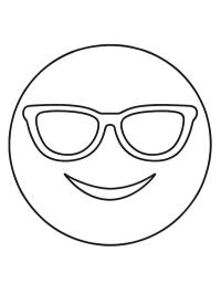 Emoji mit Sonnenbrille