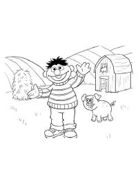 Ernie auf dem Bauernhof