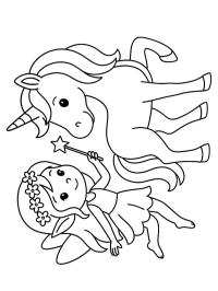 Fee und Einhorn