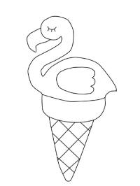 Flamingo-Eis