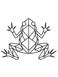 Geometrischer Frosch