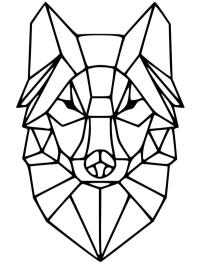 Geometrischer Wolf
