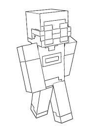 desenhos do minecraft para imprimir e montar  Minecraft ausmalbilder,  Kostenlose ausmalbilder, Ausmalbilder