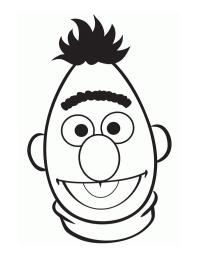 Berts Gesicht