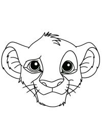Gesicht von Simba