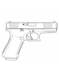 Glock 45 Pistole