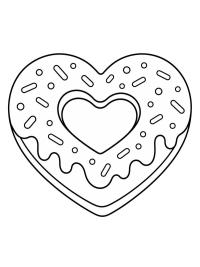 Donut in Herzform