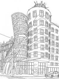 Das tanzende Haus in Prag