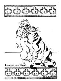 Jasmin und Tiger Radscha