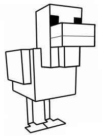 Huhn-Minecraft