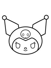 Kuromi Gesicht