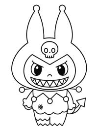 Labubu Kuromi