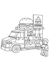 LEGO burger-truck