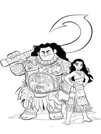 Maui und Vaiana