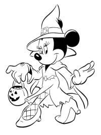 Minnie Maus Halloween