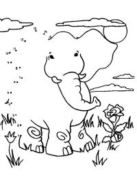 Zeichne einen Elefanten