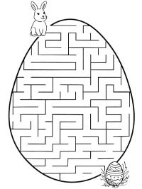 Osterei-Labyrinth