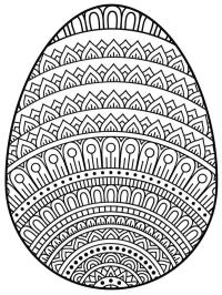 Osterei Mandala