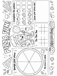 Pizza-Tischset
