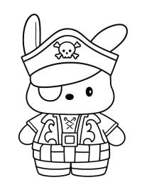 Pochacco als Pirat