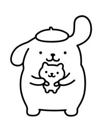 Pompompurin und Muffin