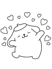 Pompompurin ist verliebt