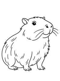 Realistischer Capybara
