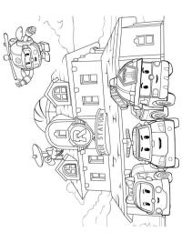 Robocar Poli Hauptquartier