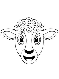 Schafsgesicht
