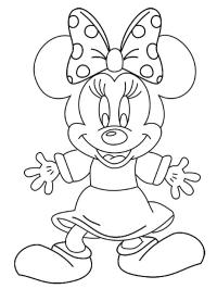 Niedliche Minnie Maus