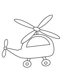 Einfacher Hubschrauber
