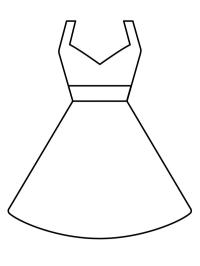 Einfaches Kleid