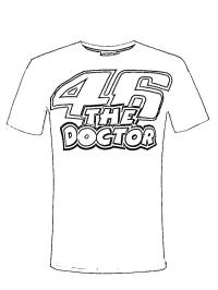 T-shirt Valentino Rossi 46 der Doktor