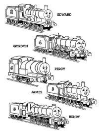 Thomas de kleine locomotief
