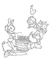 Geburtstagstorte donald duck