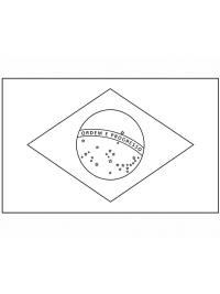 Flagge Brasiliens