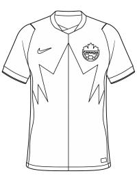 Kanada Fu&szlig;balltrikot