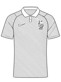 Fußballtrikot Frankreich