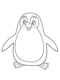 Fröhlicher Pinguin