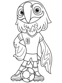 Clutch der Wei&szlig;kopfseeadler (Maskottchen der WM 2026)