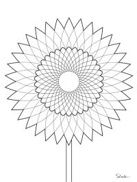 Sonnenblumen mandala